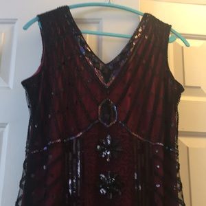 Beaded Flapper Dress 20’s style